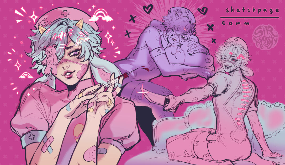 Sketchpage Commission for @crustysplinter (Twitter)